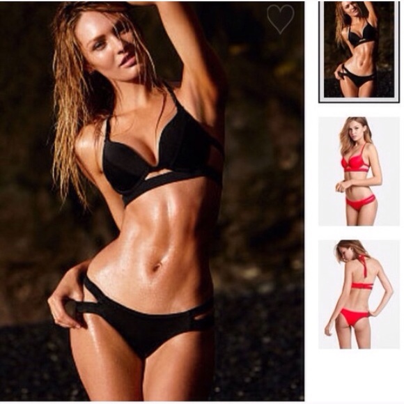 Victoria's Secret Banded hottie halter swim Top - Picture 3 of 8